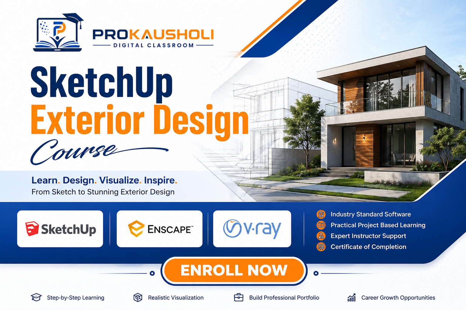 SketchUp Exterior Design Course